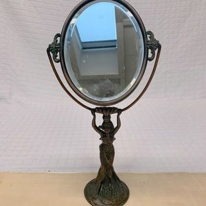 Art Nouveau Vanity / Dresser Mirror Romantic Room Decor